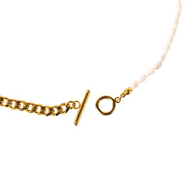 Alternative view of Kette halfpearl (upcycled)