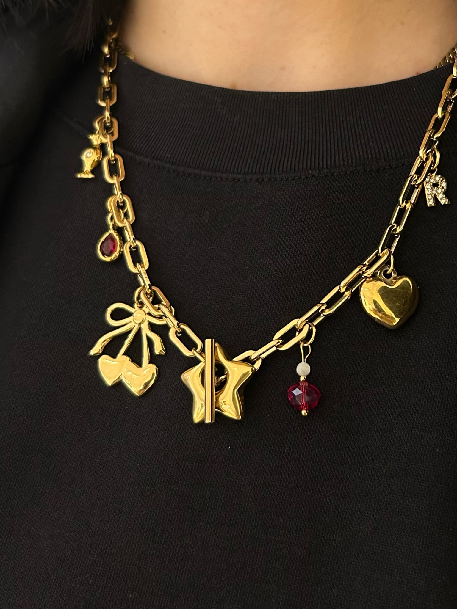 Anhänger red sparkle – Bild 3